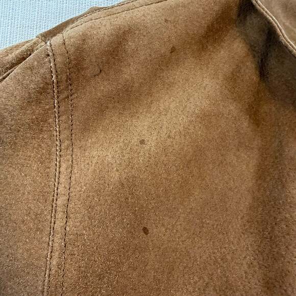 No Longer Available Vintage L.L.Bean Women's Pig Suede Leather Field Jacket - Picture 9 of 10